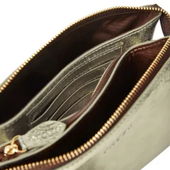 Saben - Tilly Cross Body - Light Gold Crinkle