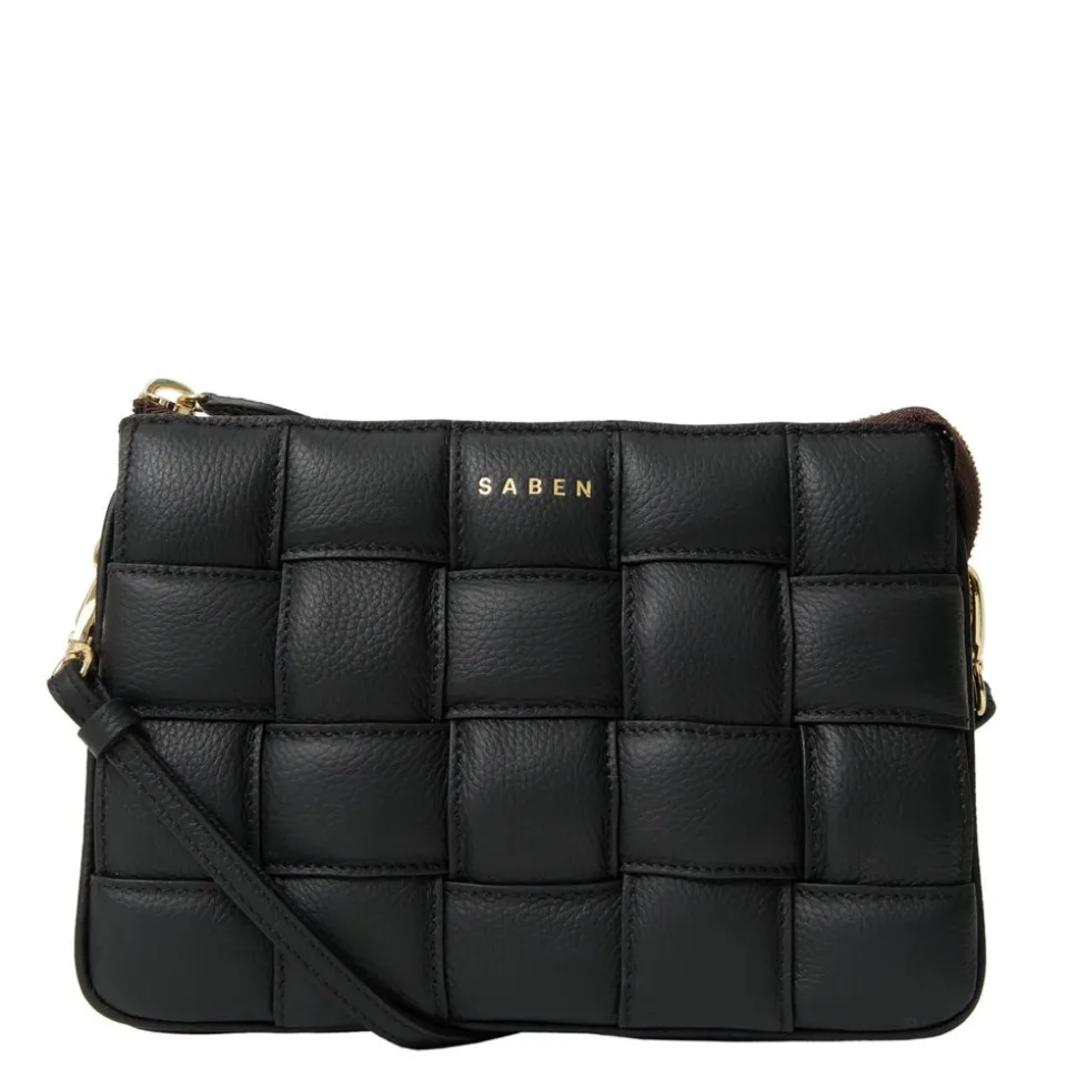 Saben - Tilly's Big Sis Crossbody - Black Woven