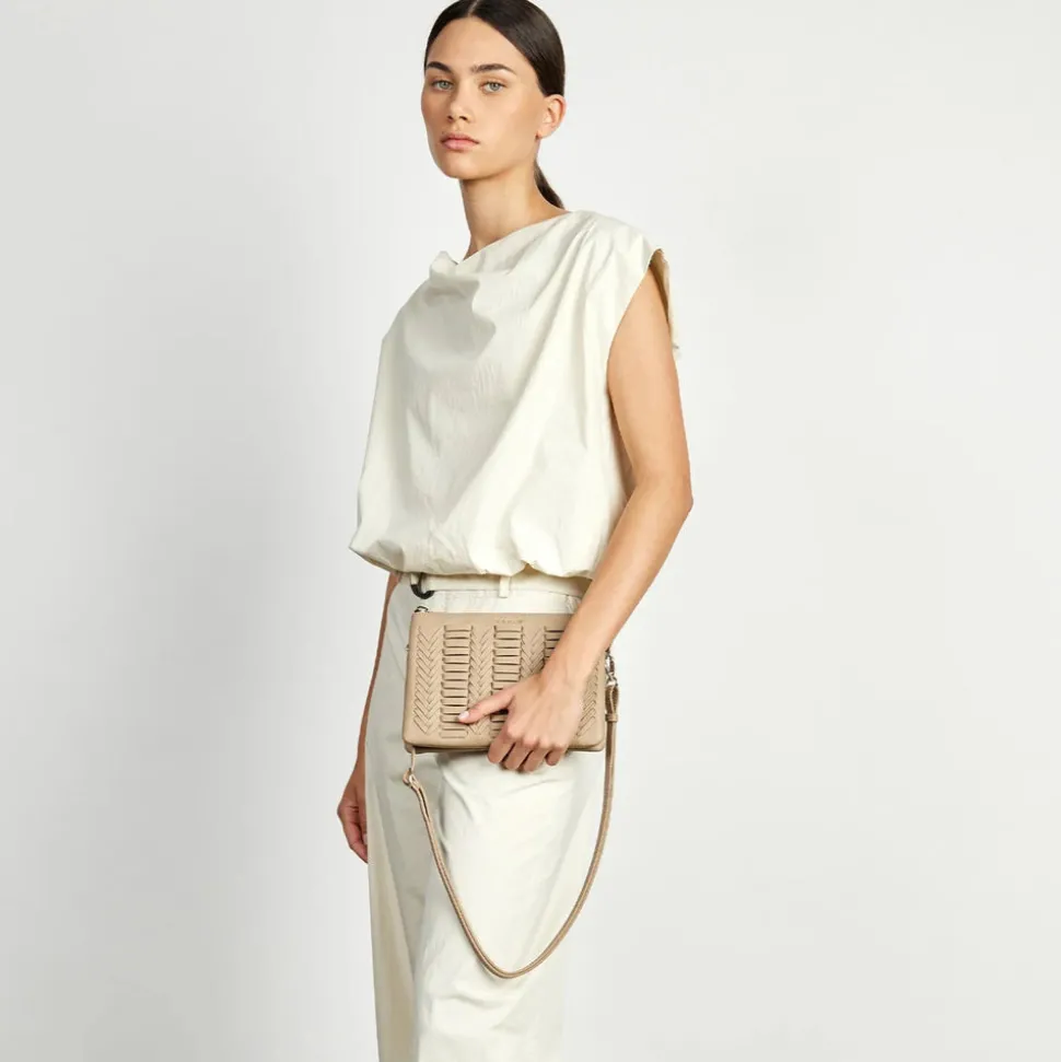 Saben - Tilly's Big Sis Crossbody - Tea Chevron