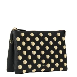 Saben - Tilly's Big Sis Crossbody - Black + Gold Stud