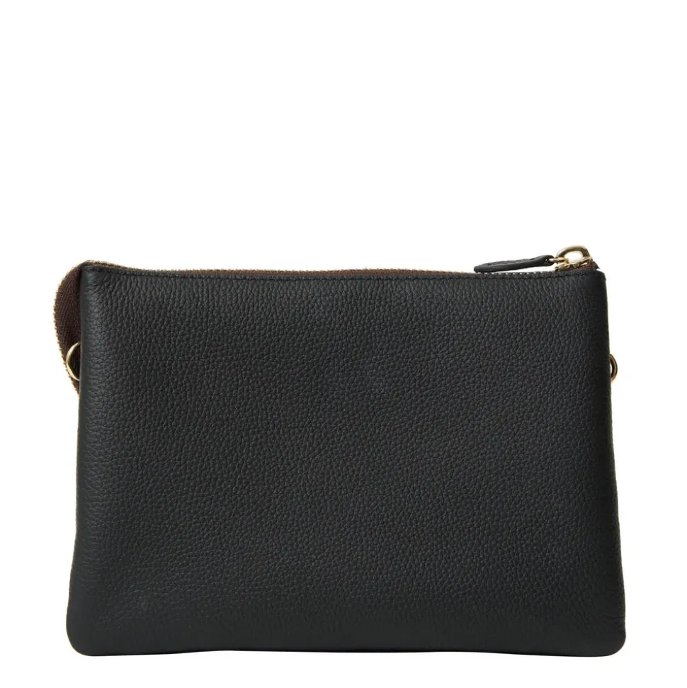 Saben - Tilly's Big Sis Crossbody - Black + Gold Stud