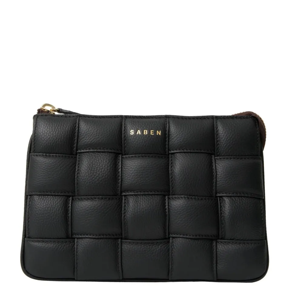 Saben - Tilly's Big Sis Crossbody - Black Woven