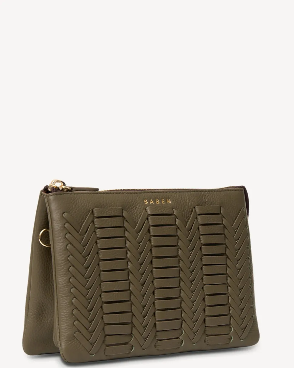 Saben - Tilly's Big Sis Crossbody - Rosemary Chevron