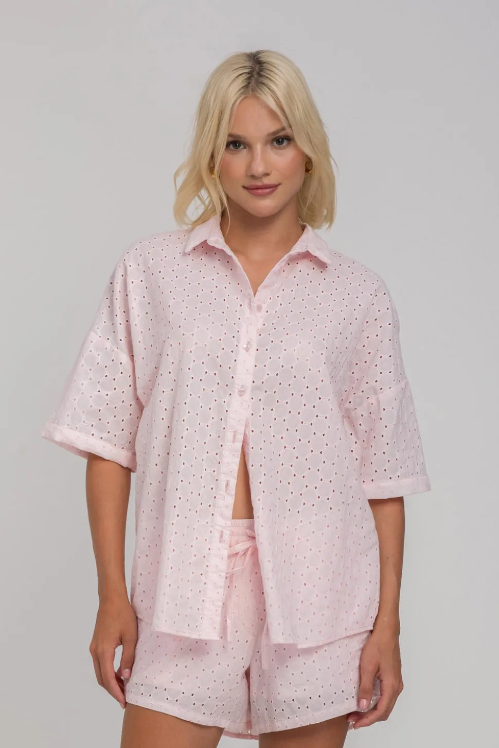 Santiago Shirt - Light Pink