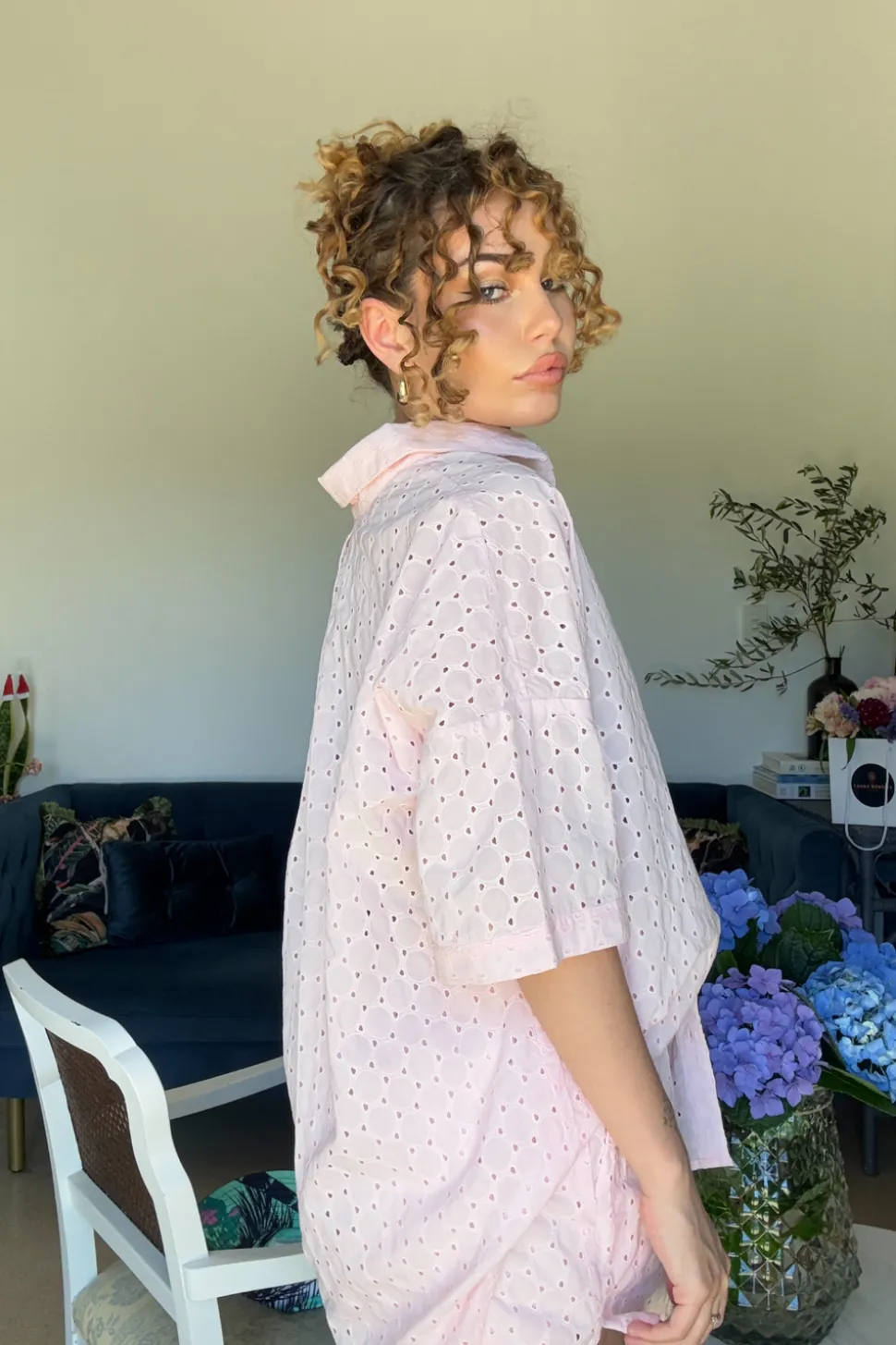 Santiago Shirt - Light Pink