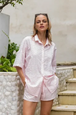 Santiago Shirt - Light Pink
