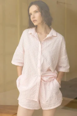 Santiago Shirt - Light Pink