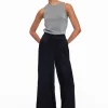 Satin Fever Pant - Black
