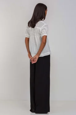 Satin Fever Pant - Black