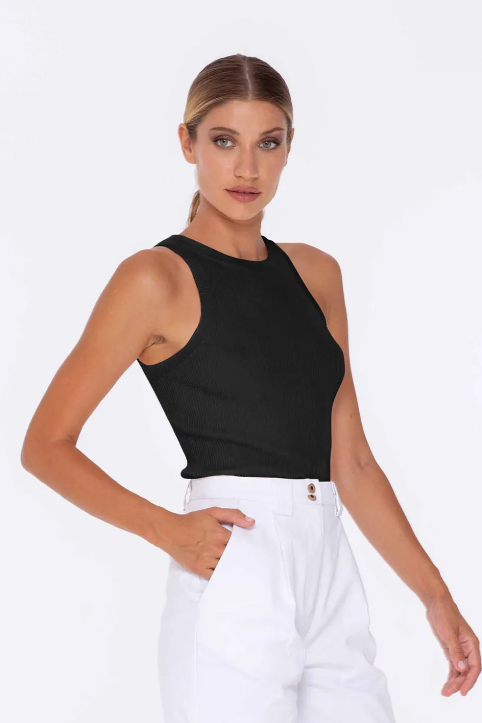 Serene Tank - Black