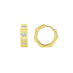 Silver Linings - Whistledown Hoops - Gold