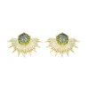 Silver Linings Collective - Solace Earrings - Gold / Peridot