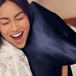 SLIP - Silk Pillowcase - Navy