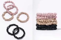 SLIP - Silk Skinny Scrunchies - Multi 6 pack
