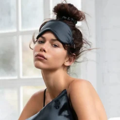 SLIP - Silk Sleep Mask - Black
