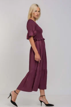 Valentina Dress - Plushy Purple
