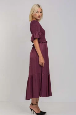 Valentina Dress - Plushy Purple
