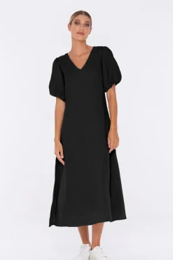 Vallis Dress - Black
