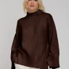 W25/20189 Bring It Back Jumper - Chocolate