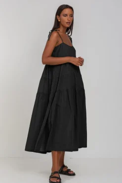 When Time Stood Still Dress - Black