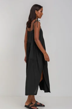 When Time Stood Still Dress - Black