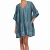 Wisteria Mini Dress - Midnight