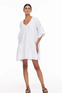 Wisteria Mini Dress - White