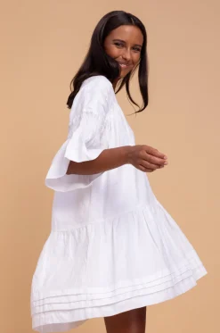Wisteria Mini Dress - White
