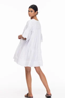 Wisteria Mini Dress - White